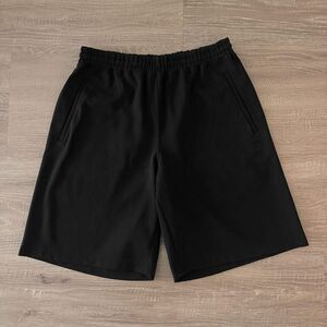 Comme des Garcons Men's Black Mesh Shorts